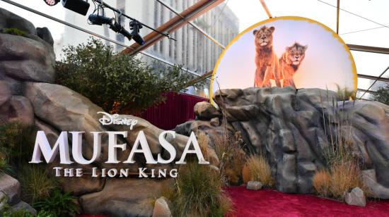 Estreno mundial de 'Mufasa: El Rey León' de Disney en el Teatro Dolby en Hollywood, California, 9 de diciembre de 2024.