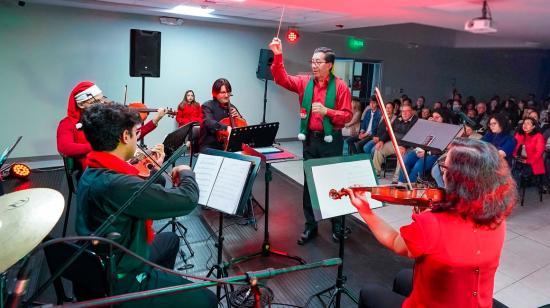 Concierto de Navidad realizado en Quito por Centro Ecuatoriano Norteamericano (CEN), el 11 de diciembre de 2024.