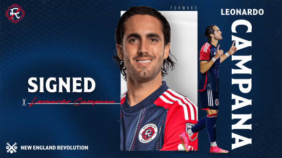 Leonardo Campana New England Revolution