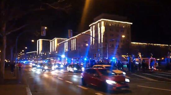 Tragedia en Alemania: un carro atropella a varias personas en un mercadillo navideño