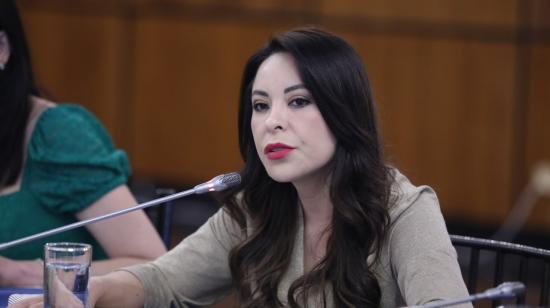 Pamela Aguirre dirigió el 18 de diciembre de 2024 la sesión a la que fue llamada la fiscal Diana Salazar.