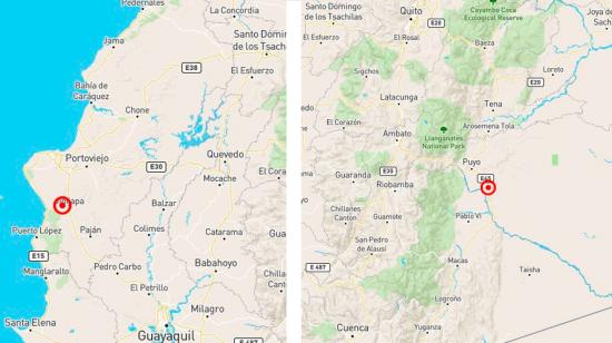 Imágenes de los temblores registrados en Ecuador, este 23 de diciembre de 2024.