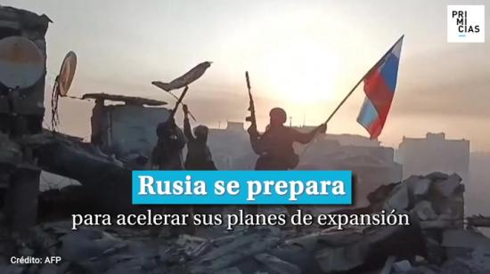 Rusia se prepara para acelerar sus planes de expansión una vez que haya asegurado su victoria en Ucrania. Y eso podría ocurrir muy pronto.