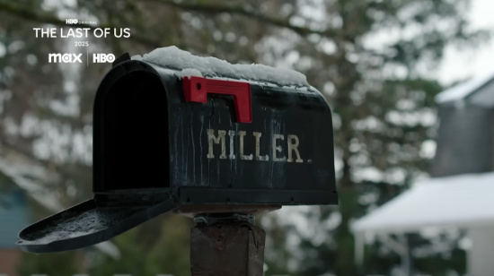 Buzón de la familia Miller en el tráiler de la serie 'The Last of Us'.