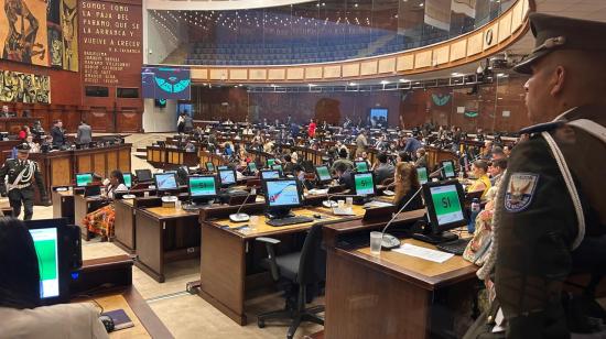 Imagen del pleno de la Asamblea Nacional del 31 de diciembre de 2024.