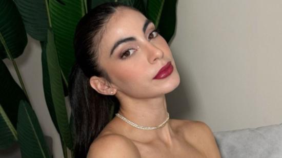 Virginia Limongi, presentadora de televisión, modelo y Miss Ecuador 2018.