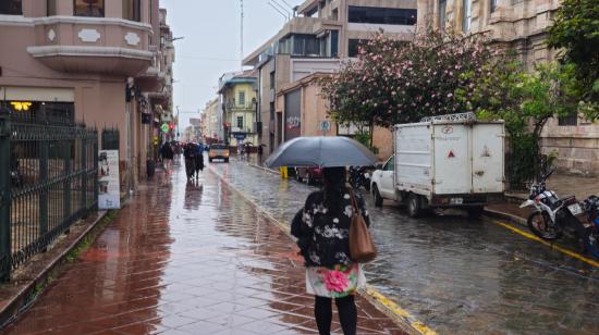 lluvia en cuenca