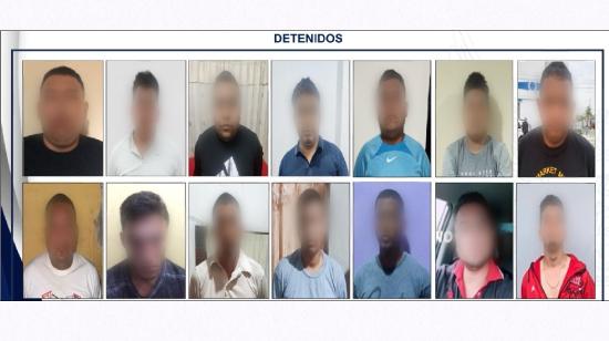 Integrantes de Los Lobos detenidos en 2024, 13 fueron sentenciados por delincuencia organizada este 16 de enero de 2025.