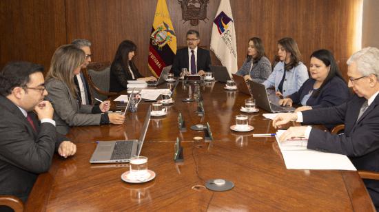 Reunión de la Corte Constitucional este 17 de enero de 2025.