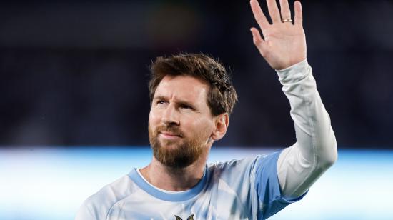 Lionel Messi, durante su despedida de la selección de Argentina, el 6 de octubre de 2026.