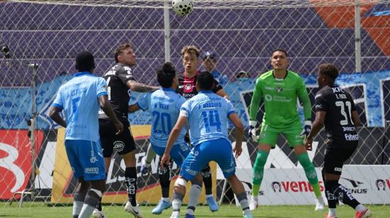 Independiente del Valle y Macará juegan un partido de la Fecha 3 del primer hexagonal de la LigaPro, en el estadio Bellavista, el sábado 17 de octubre de 2026.