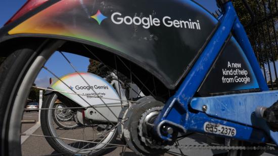 Publicidad de Gemini, la IA de Google, en Los Ángeles, el 29 de junio de 2026.