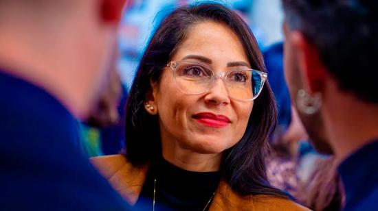 Fotografía de archivo de Luisa González, excandidata presidencial del correísmo en Ecuador.