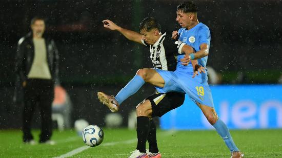 Alan Franco, de Atlético Mineiro, en la partido ante City Torque, el miércoles 21 de octubre, por la Copa Sudamericana.