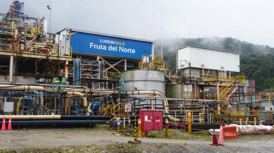 Instalaciones de la mina Fruta del Norte, en Zamora Chinchipe, agosto de 2026.
