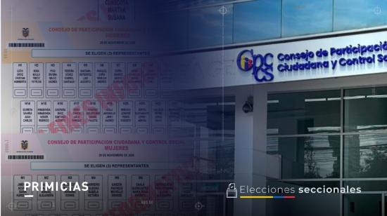 Imagen referencial de las elecciones para el CPCCS, en la que participarán 65 candidatos.