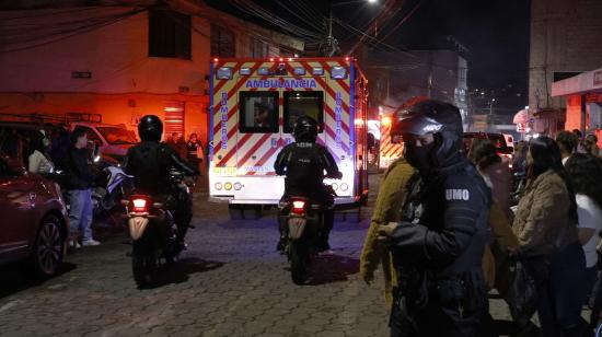 Amotinamiento de presos en la cárcel de El Inca, norte de Quito, el 22 de octubre de 2026.