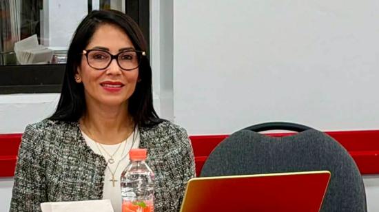 Fotografía de archivo de Luisa González, excandidata presidencial del correísmo en Ecuador.
