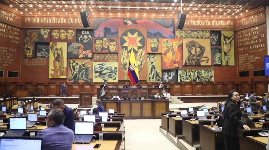 La sala de sesiones de la Asamblea Nacional el 22 de octubre de 2026.