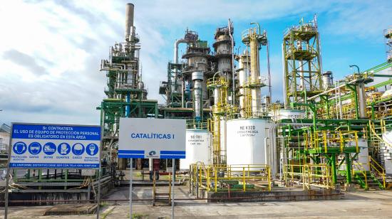 Refinería Esmeradlas, la más grande del país.