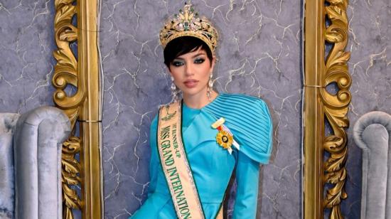 Shyare Andrade, primera finalista del Miss Grand International, 23 de octubre de 2026.