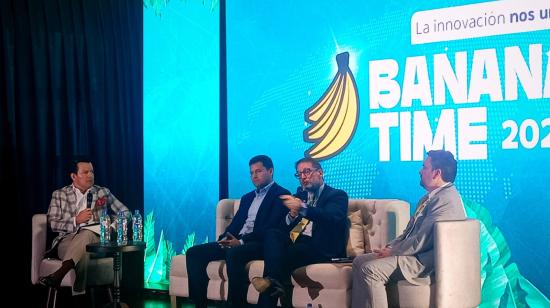 Panel sobre el costo de la caja bananera en Banana Time, el 28 de octubre de 2026.
