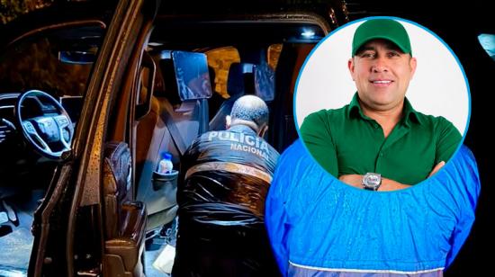 Dinero presuntamente encontrado durante el allanamiento a la casa de Gabriel Balladares, alcalde de Playas.