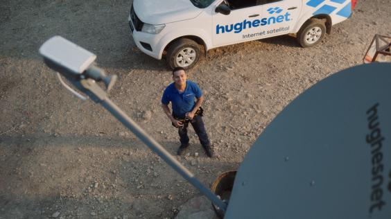 Instalador de Hughesnet