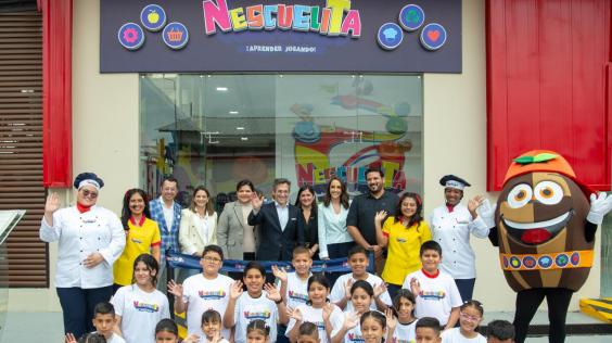 Inauguración Nescuelita de Nestlé en el sur de Guayaquil