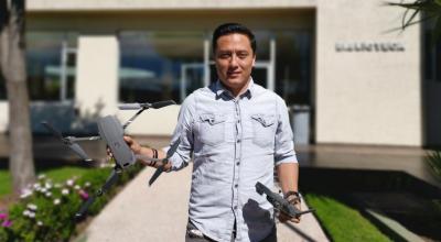 Santiago Uribe ganador de concursos internacionales de video con drones