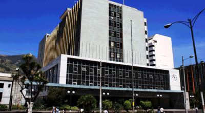 Edificio del Banco Central del Ecuador, en Quito. 