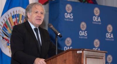 Imagen de archivo del secretario general de la Organización de Estados Americanos, Luis Almagro.