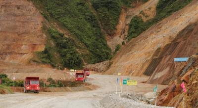 El proyecto cuprífero Mirador comenzó la explotación de su mina a cielo abierto.
