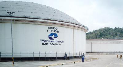 Imagen referencial de una estación de refinería de la empresa estatal Petroecuador, el 24 de junio de 2019. 