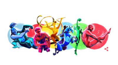 El doodle de Google dedicado a los Juegos Panamericanos