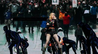 Madonna en vivo en el Pride Island concert de Nueva York, el pasado 30 de junio de 2019.