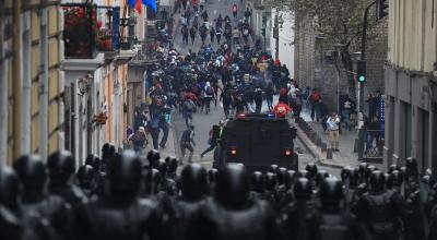 Unas 195 personas fueron detenidas tras el paro de transportistas. Además 21 policías resultaron heridos.  