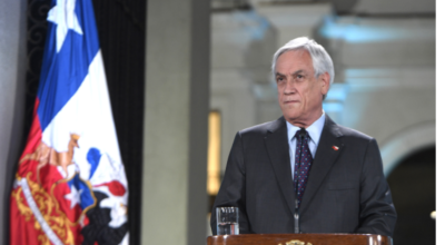 El presidente de Chile, Sebastián Piñera, en una imaen de archivo de noviembre de 2019.