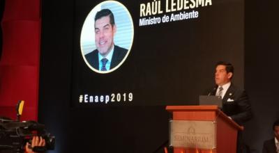 El ministro Raúl Ledesma participó en el Encuentro Anual de Minería, Energía y Petróleo. 