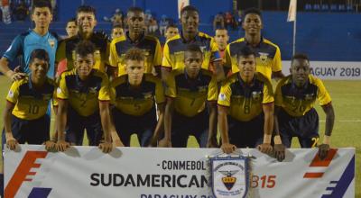 El conjunto de Ecuador venció 3-2 a Uruguay es el punto del Grupo B del Sudamericano Sub 15. 