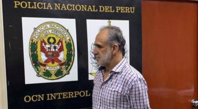 Archivo. En abril de 2019, Ramiro González fue detenido en Lima, Perú.