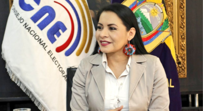 La presidenta del CNE, Diana Atamaint, enfrenta un proceso de juicio político en la Comisión de Fiscalización de la Asamblea Nacional.