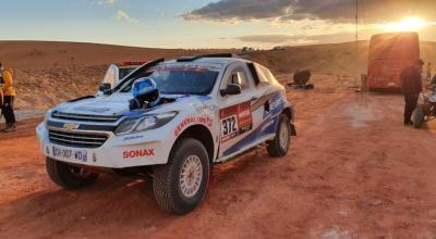 Sebastián Guayasmín terminó la quinta etapa del Rally Dakar 2020 y está cerca de los 50 mejores de la clasificación general.