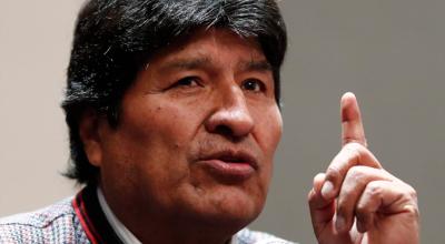 El expresidente boliviano, Evo Morales. Foto: 19 de enero de 2020