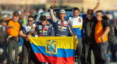 El piloto ecuatoriano terminó el Dakar 2020 en el puesto 44 de la clasificación general.