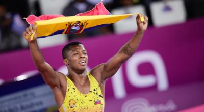 El deportista ecuatoriano se consagró como campeón panamericana en Lima 2019.