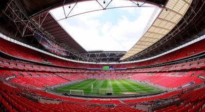 El estadio de Wembley, en Inglaterra, es el escenario confirmado para la final de la Eurocopa 2020.