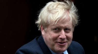 Boris Johnson, primer ministro británico, contagiado con coronavirus, según anunció él mismo el 27 de marzo. 