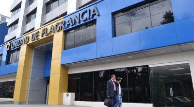 La Unidad de Aseguramiento Transitoria se encuentra en las instalaciones de la Unidad de Flagrancia, en el centro norte de Quito.