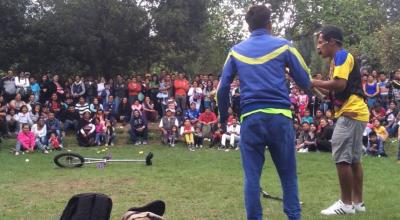 El Parque El Ejido, en Quito, es un sector en el que centenares de artistas de la calle realizaban presentaciones hasta antes del aislamiento.